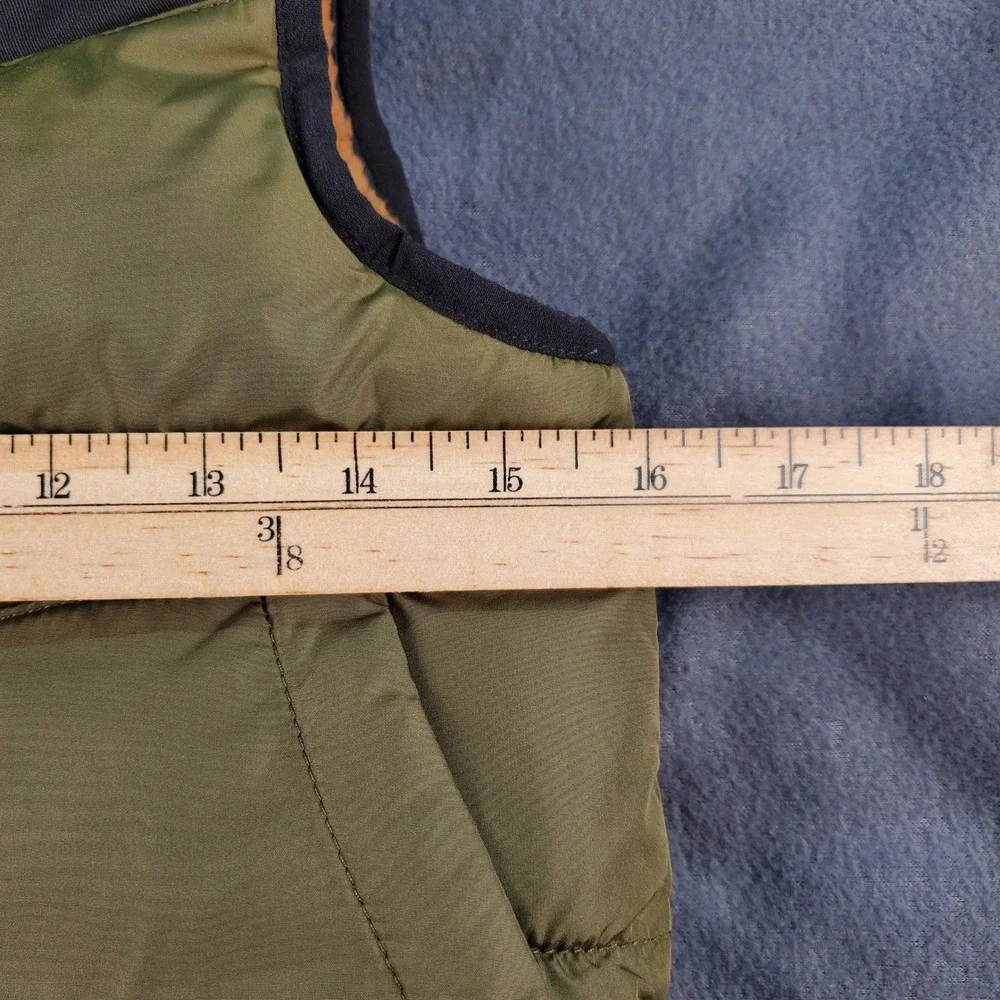 Bass Pro Shops Youth Unisex Vest Burnt Olive Hooded Sherpa Lined Size M